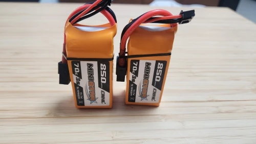 2PCS CNHL 3S 4S 11.1V 14.8V Lipo Battery 650mAh 850mAh 70C MiniStar With XT30 XT60 Plug For RC FPV Drone Quadcopter Airplane photo review