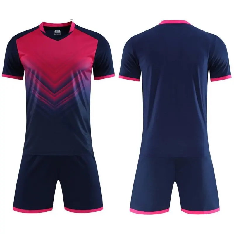 Club Soccer Jerseys Set for Men Kids Quick Dry 2 Piece Sports Clothes 23/24 New Season Man Child Football Uniform Suit Custom