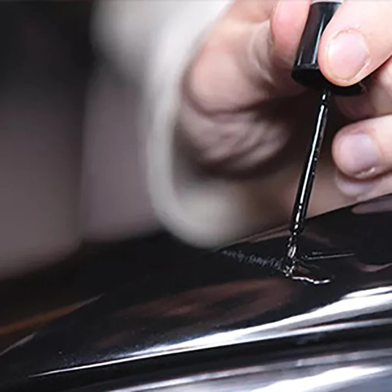 Car Wheel Scratch Repair Pen Black Rim Touch-Up Paint Remover Black Sliver Paint Care Accessories images - 6
