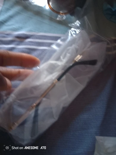 Vintage Square Rimless Sunglasses Women Metal photo review