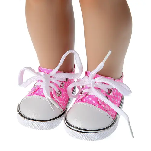 7 Cm Doll Shoes Clothes Handmade Boots For American 18 Inch Girl&43Cm Baby New Born,OG Doll Accessories Shoes Gift Festival Toy - Image 31
