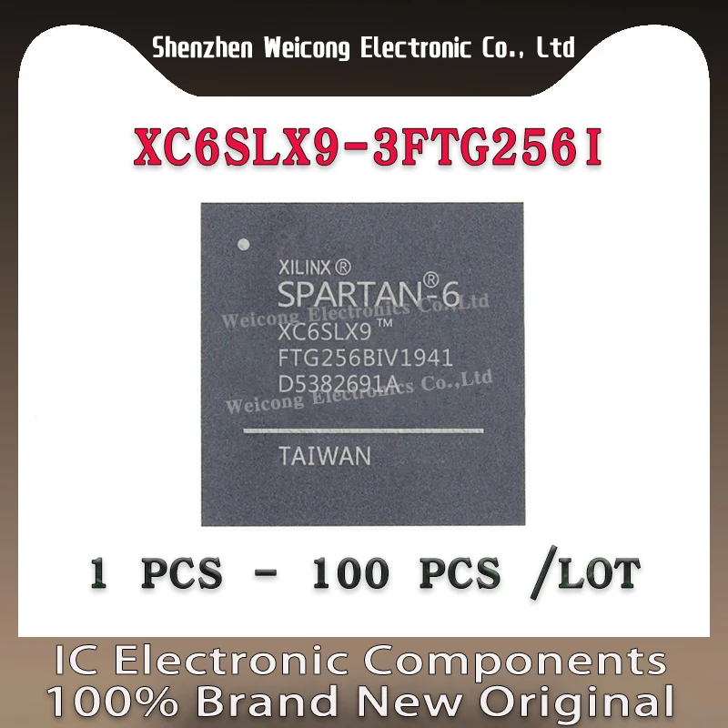 

XC6SLX9 XC6SLX9-3FTG256I XC6SLX9-3FTG256 XC6SLX9-3FTG XC6SLX9-3FT XC6SLX9-3F XC6SLX XC6S New Original IC Chip BGA-256