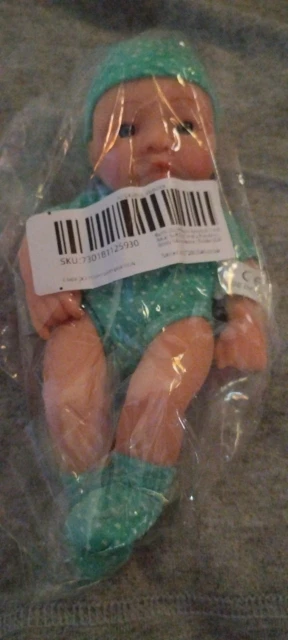 20CM Reborn Baby Doll Toddler Real Soft Touch Mini Soft and Full Body Silicone Reborn Toddler Doll lifelike Newborn Doll Toys photo review