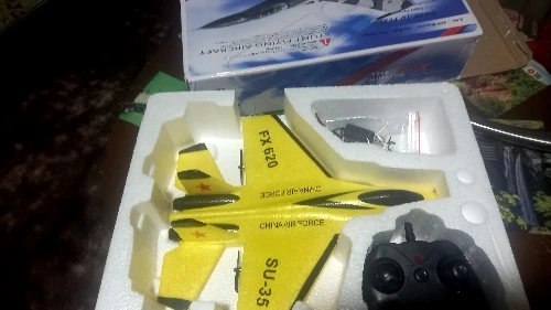 Attachment image review on RC Foam Aircraft SU-35 Plane 2.4G Radio Control