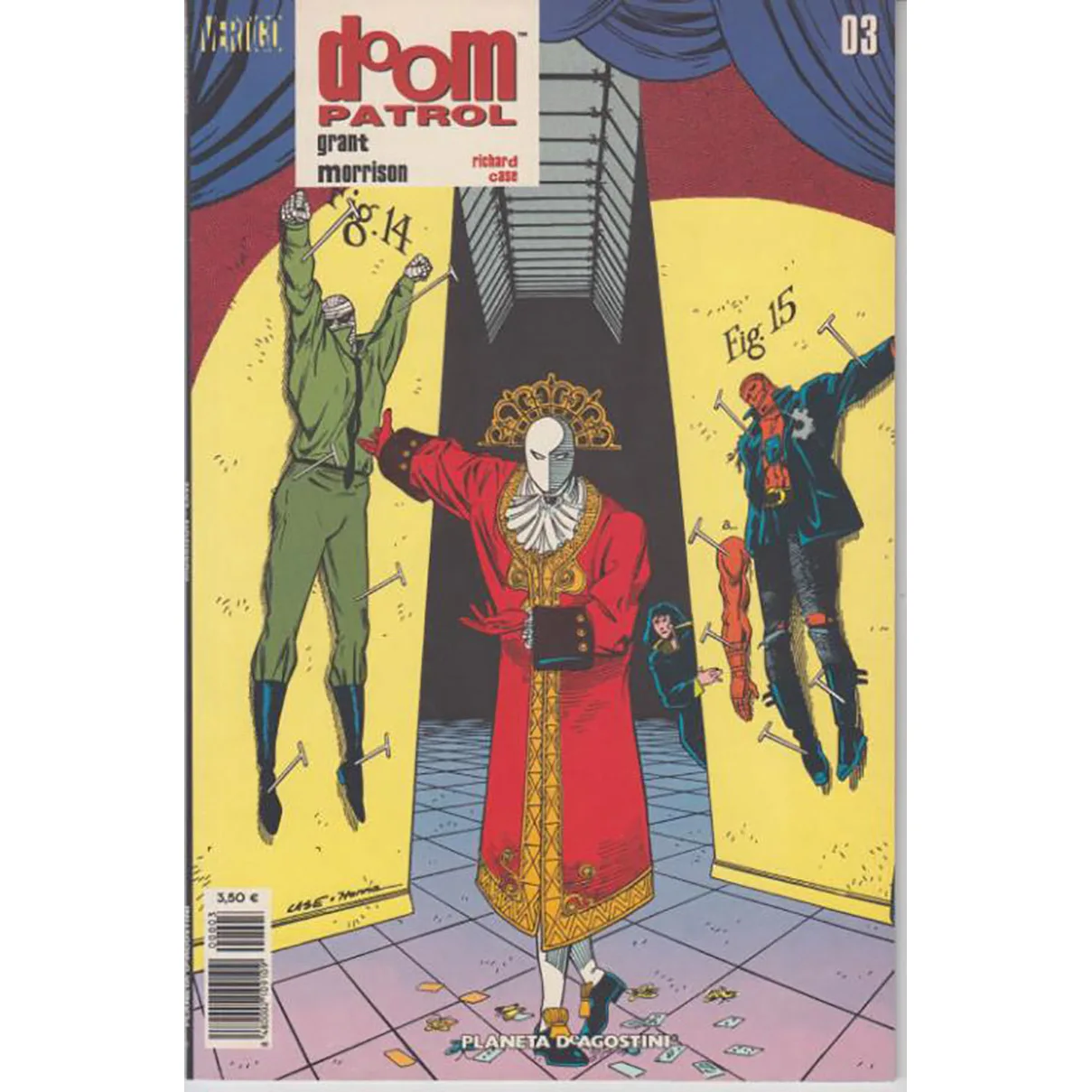 Doom Patrol N ° 3, Dc Comics, Ed. Pianeta, 2006, Ed. Spagnolo, Fumetti In Spagnolo, Fumetti, Scrittore Grant Morrison, Vertigo
