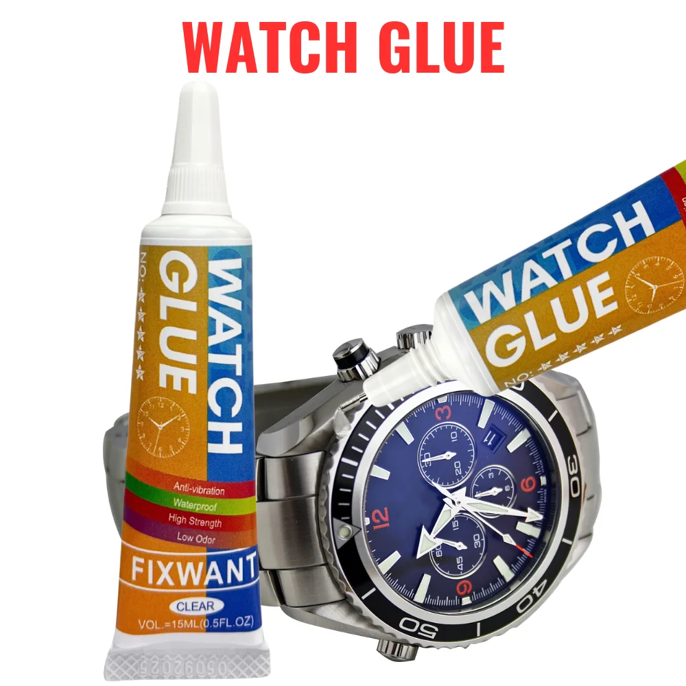 FIXWANT 15ml Transparent Glass Screen Repair Glue Waterproof Soft Small Gap DIY Jewelry Inlay Special Watch Glue