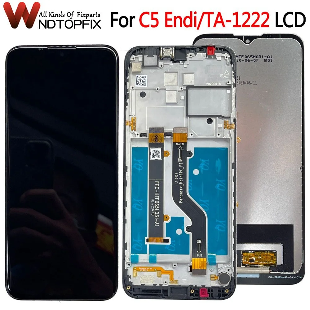 

6.52" For Nokia C5 Endi LCD Display Touch Panel Screen Digitizer Assembly Replacement Parts For Nokia TA-1222 LCD With Tools