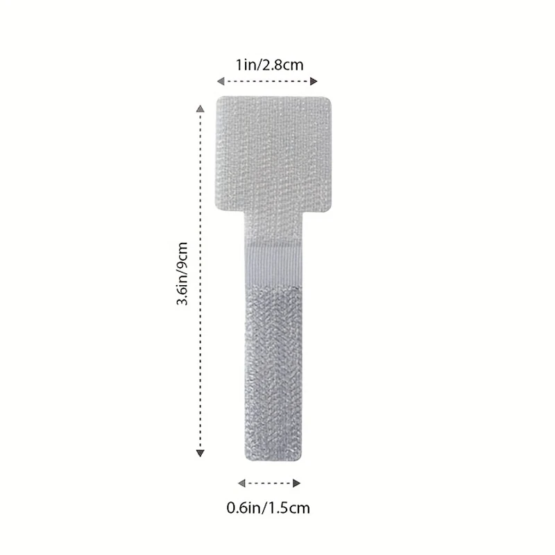 Reusable Hook and Loop Self-Adhesive Cable Organiser Straps
