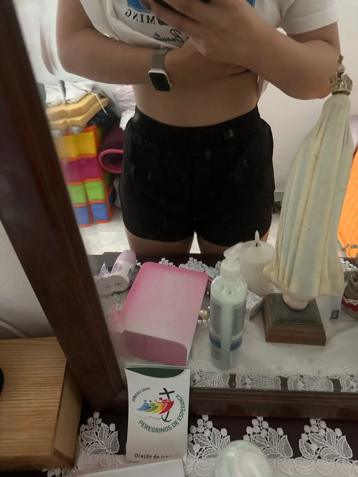 Women’s Seamless Yoga Shorts - High-Compressive Waist photo review