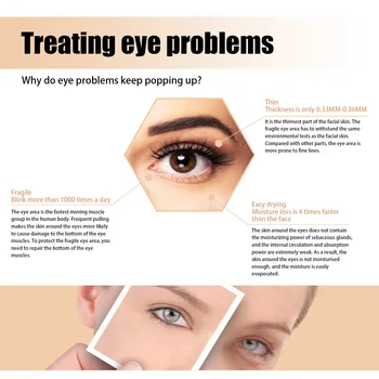 Fade Fine Lines Eye Cream Lifting Firming Fading Dark Circle Moisturize Brighten Remove Bag Puffiness Tighten Wrinkles Eye Cream - Thumbnail 5