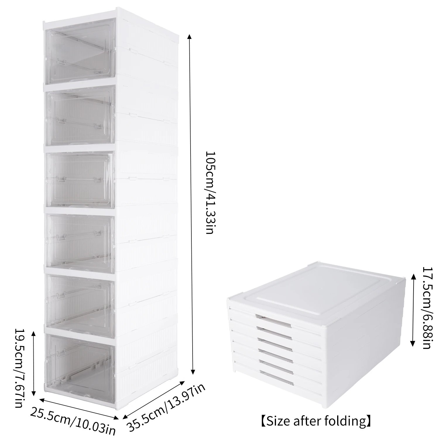 clear front door storage