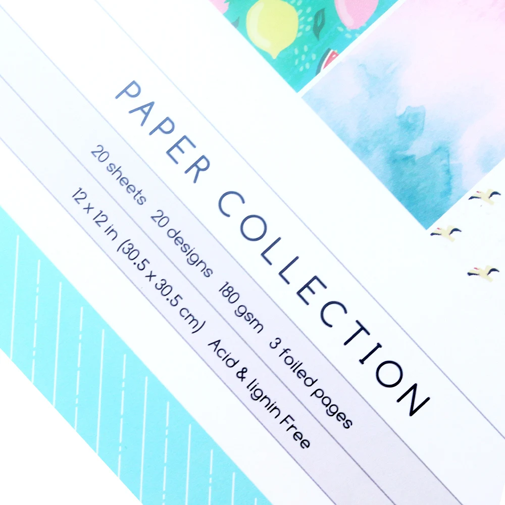 Creative Path Holiday Theme 12x12 Zoll Scrapbooking-Papier mit Blumenmuster, Scrapbook, dekoratives Hintergrundmaterial, Papier 30x30 cm – Detail 2