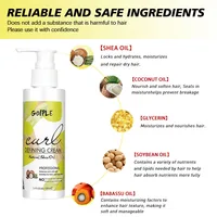 GOIPLE 100ML Curl Defining Cream for Perfection Wavy Hair Care Curly Enhancer Smooth Anti-Frizz and Enhance Natural All Type 5