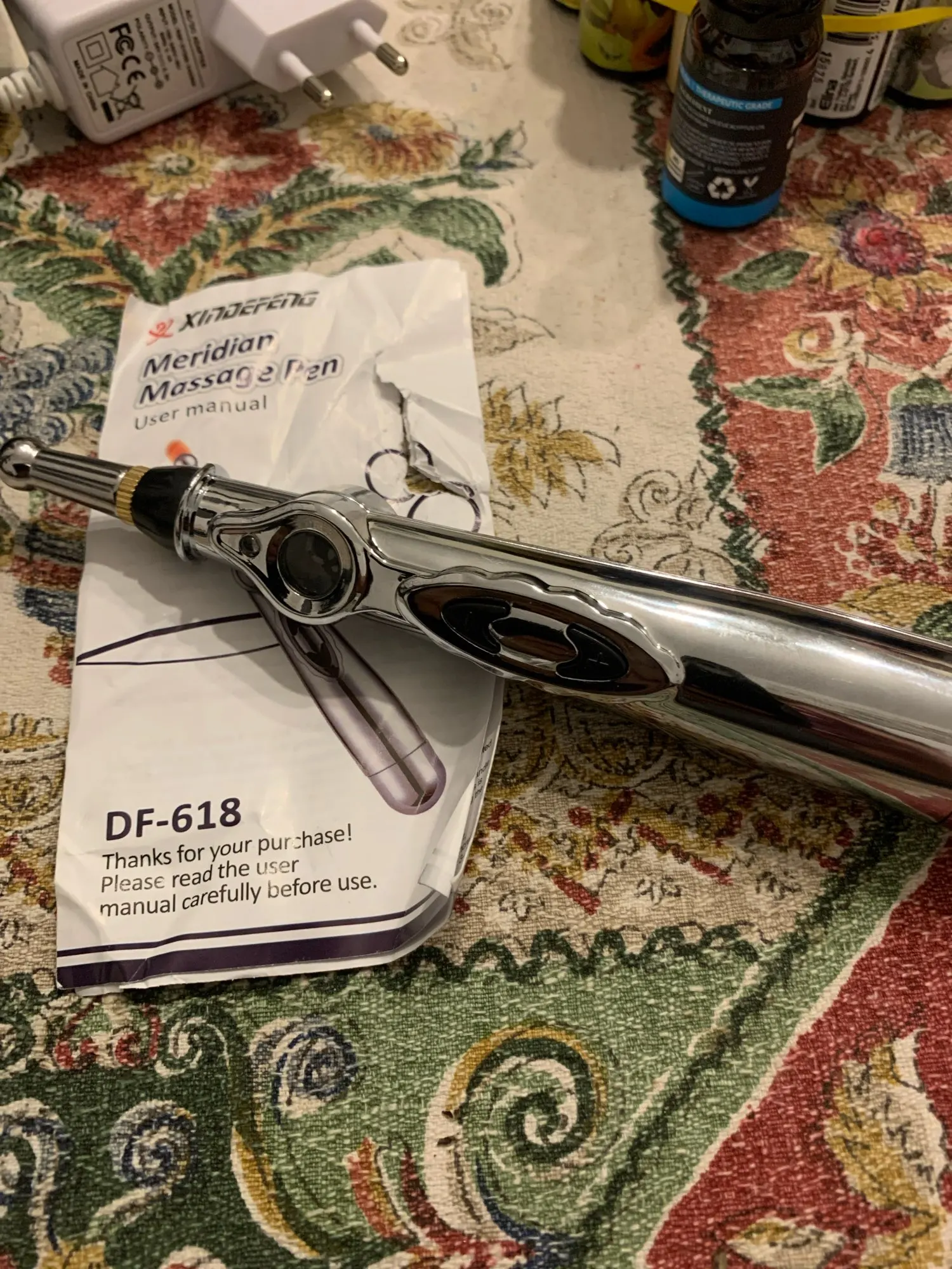 Elektrischer Akupunkturstift - Meridian Therapie für Schmerzlinderung und Massage photo review