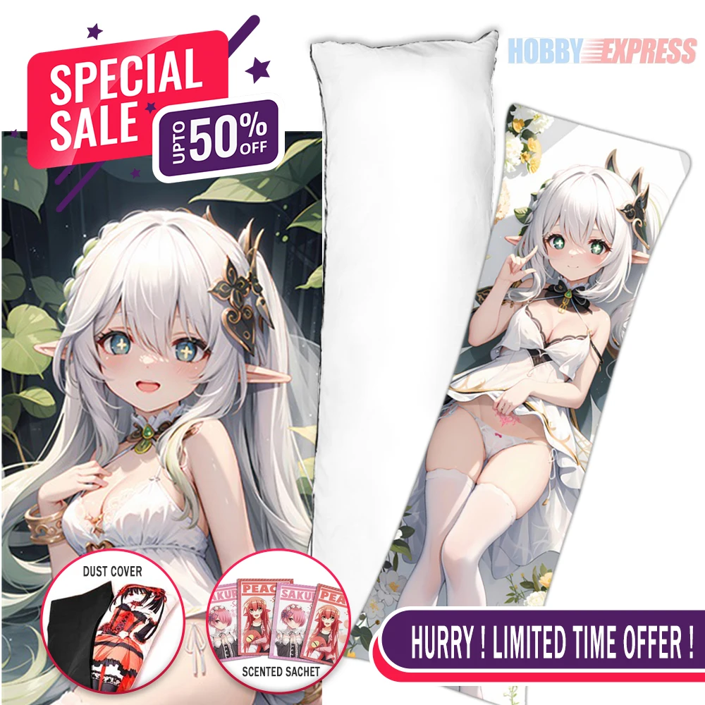 Hobby Express Anime Dakimakura Japanese Otaku Waifu Life Size Doublesided Hugging Body Pillow Cover Nahida SMPC-23995