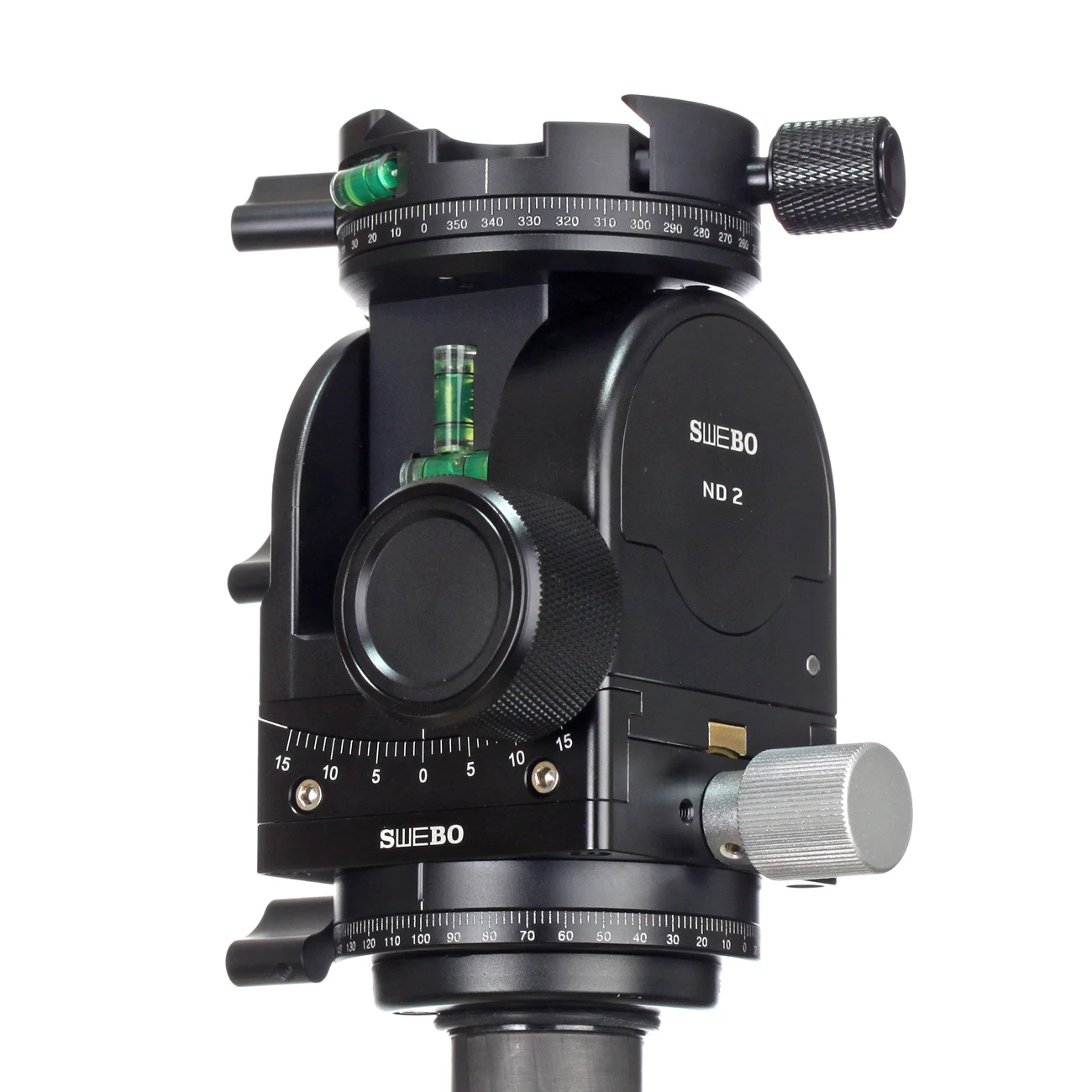 Micrometer Type 4-Way Macro Head,Micrometer Scale Accuracy 0.01 mm Swebo LS001-4w 