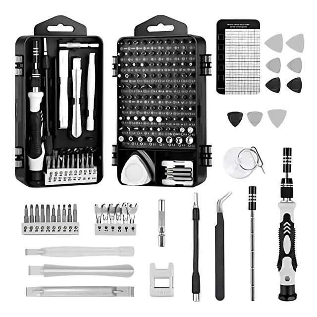 Maleta de Conjunto De Ferramentas Mecânicas De Precisão Telefone Celular 115 Peças Precisao Chave de Fenda Parafuso.