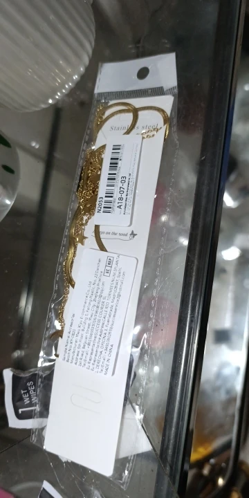 Layered Gold Pendant Necklace | Butterfly, Moon & Blue Eye photo review