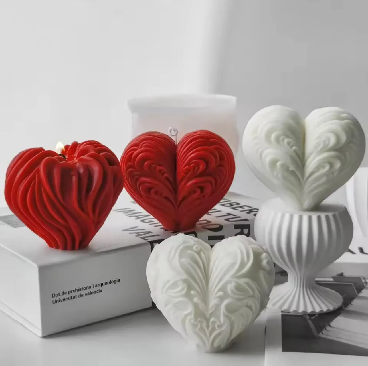 Heart Shaped Candle Mold photo review