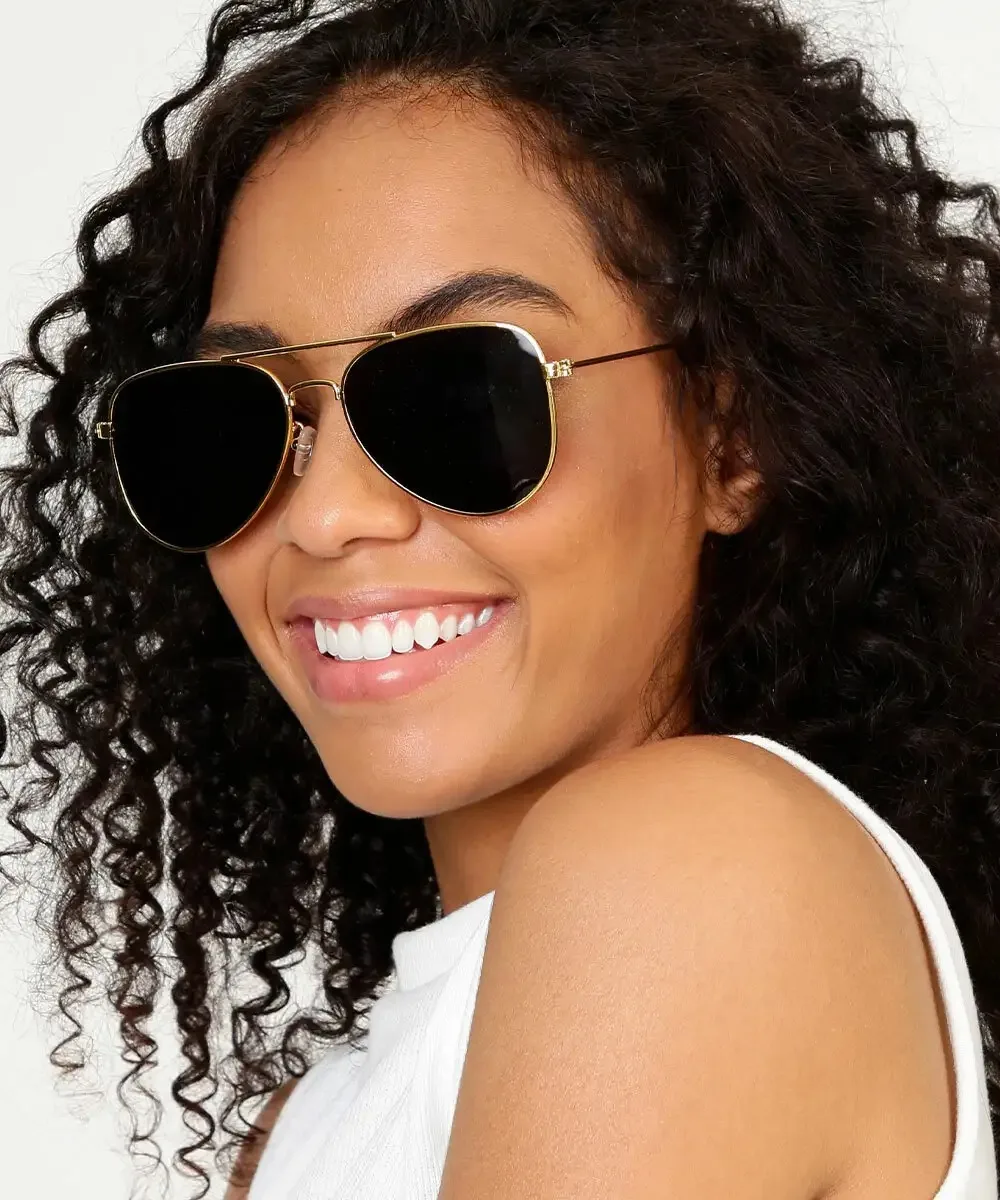 Óculos de Sol Estilo Aviador Unissex Proteção UV400 Modelo Lançamento Tendência Moda Aviador-ENVIO IMEDIATO PARA TODO BRASIL