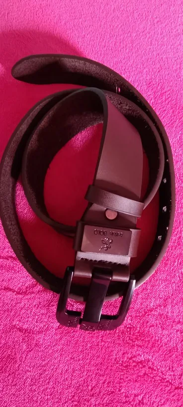 100% Real Genuine Leather Belt for Men photo review
