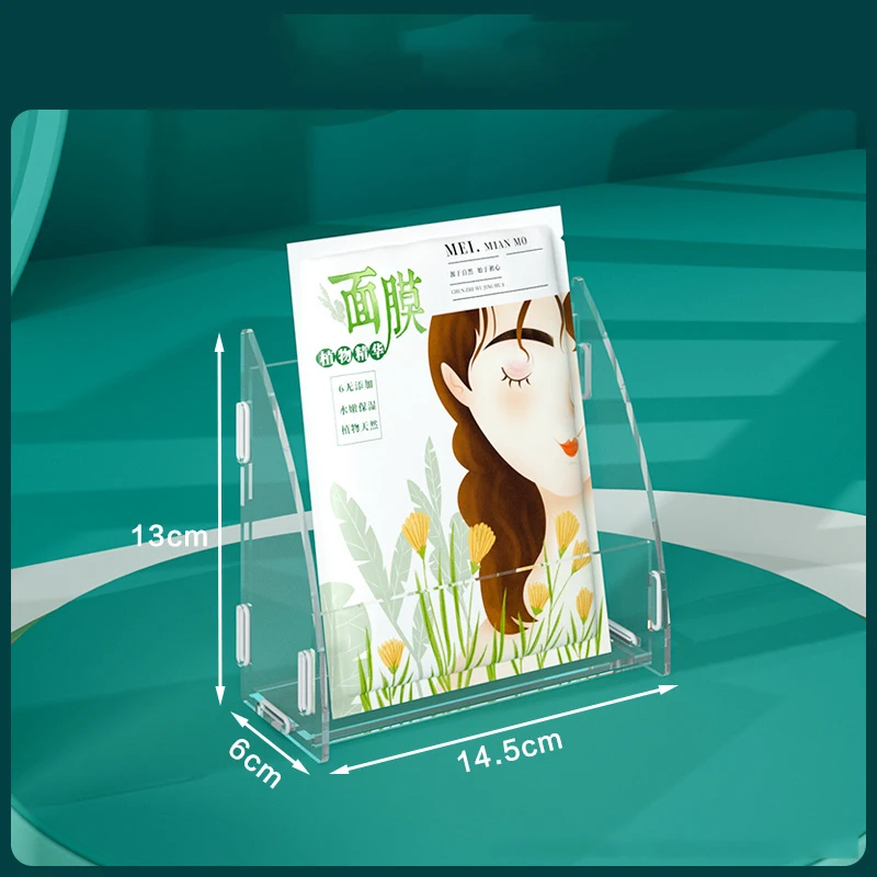 Facial mask display stand, Clear display stand for facial mask