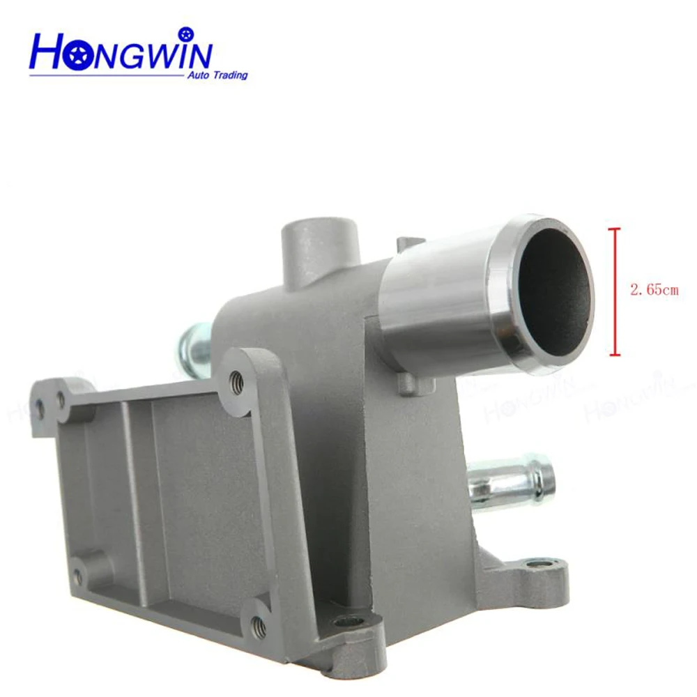 Water Outlet Engine Coolant Thermostat Housing With Sensor For Mazda 3 5 7 LF01-1517Z-Z14-CN,LF01-1517Z,1S7G8K556AJ, 1S7G8K556AJ Engine Coolant Thermostat Thermostat Housing Cover