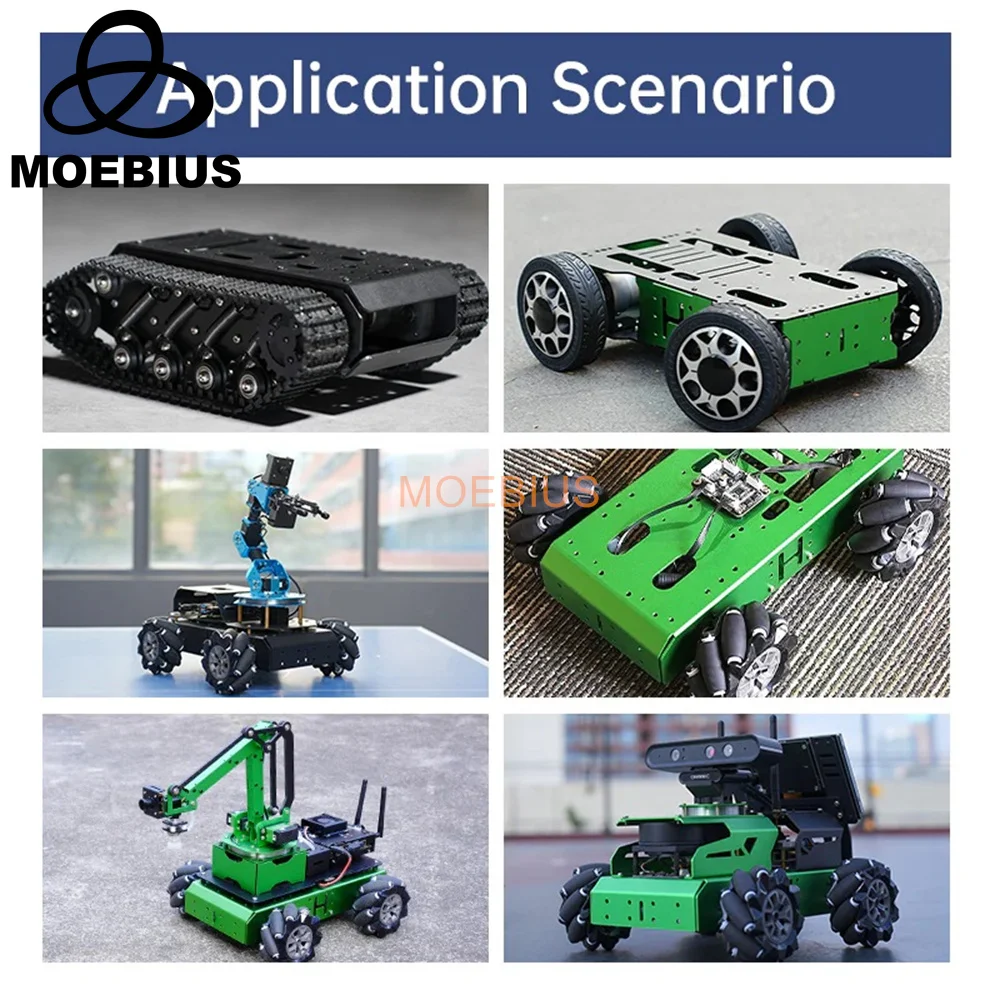 Servo Motor Parts 4-Channel Encoder Motor Driver with Voltage Regulation for Motor Control