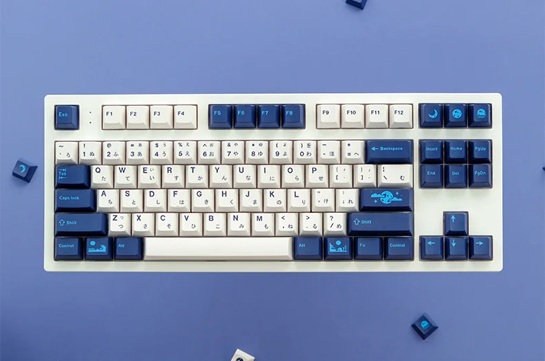 pbt tintura sublimação teclado mecânico para mx