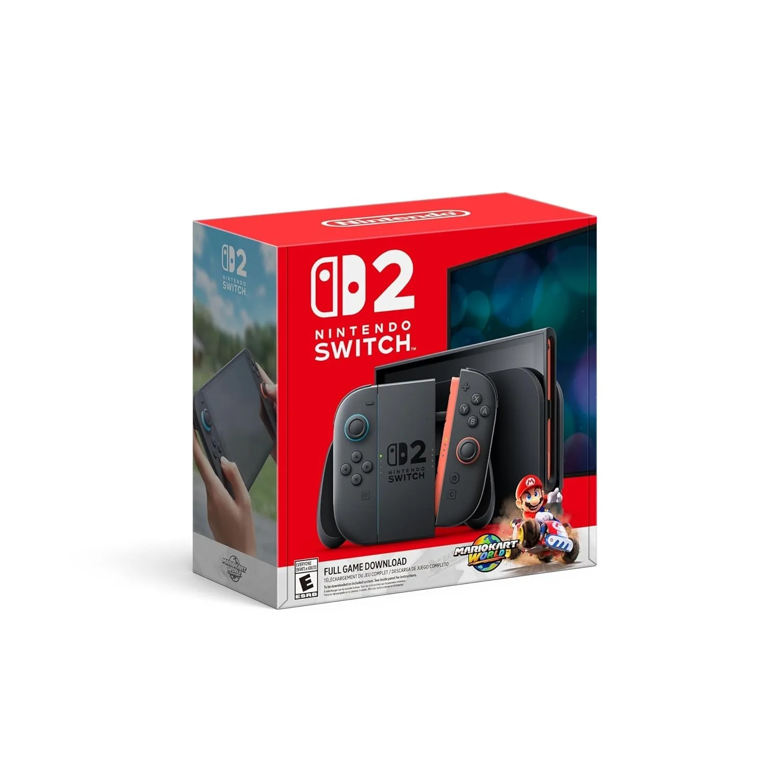 Nintendo Switch 2 Console and Mario Kart World Bundle (US Version)