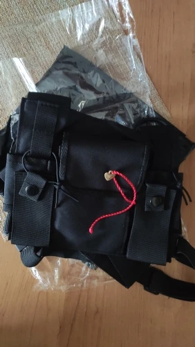 Chest Bag Functional Tactical Streetwear Bag photo review