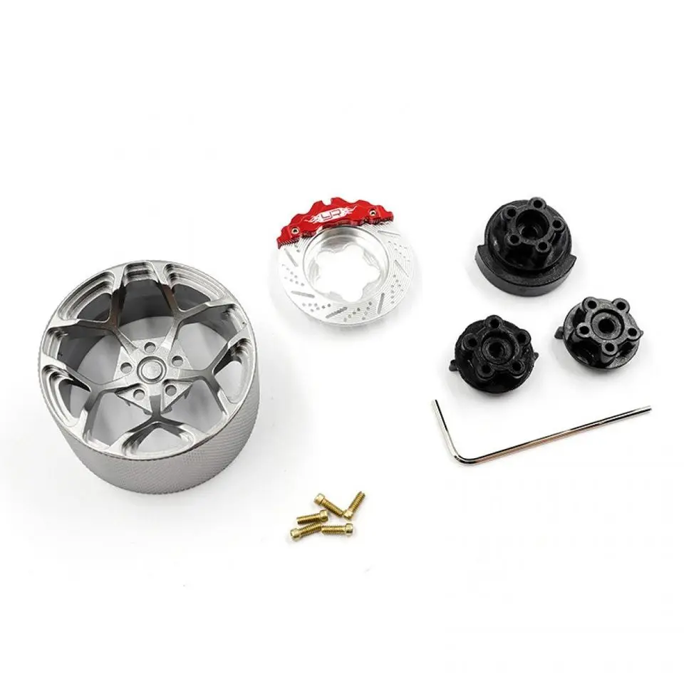 

Yeah Racing Aluminum Transmitter Steering Wheel Set For Futaba KO Sanwa Flysky YA-0716GM