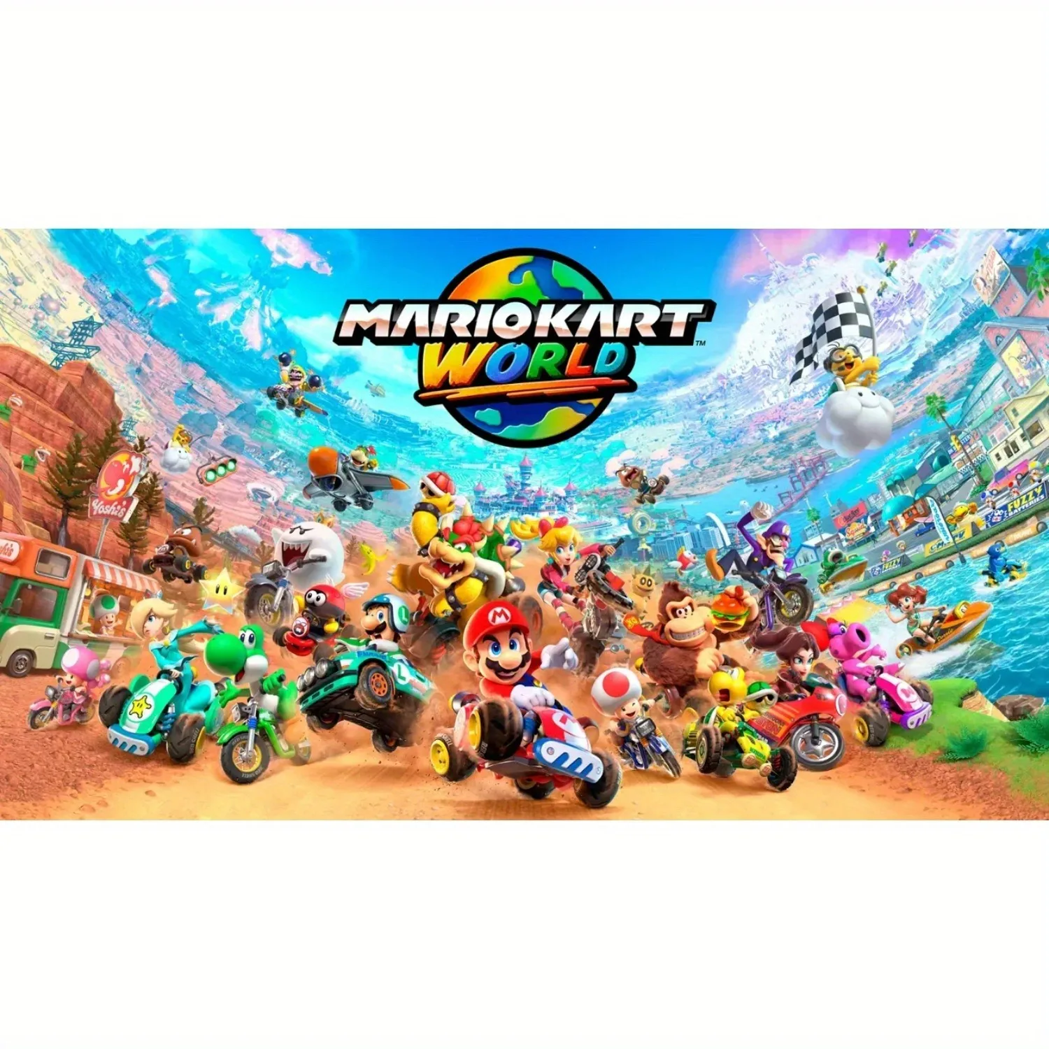 Nintendo Switch 2 + Mario Kart World Bundle 6