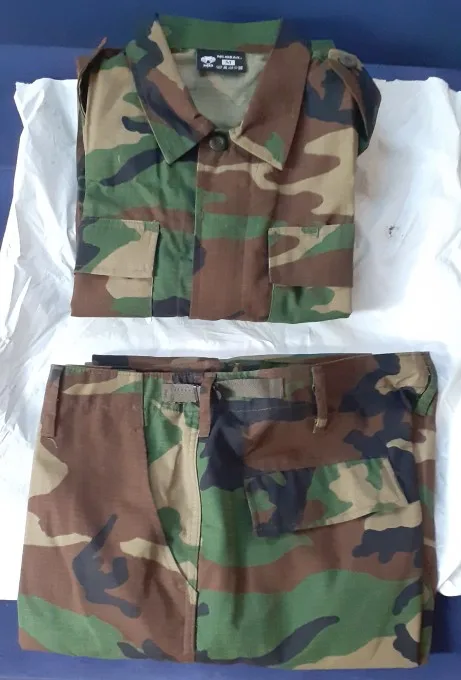 BDU-Tarnuniform im Woodland-Muster photo review