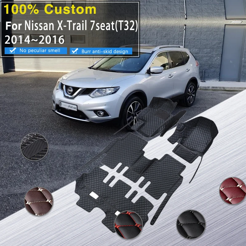 Tapis Nissan X-Trail 7 places (09/2017-10/2022)