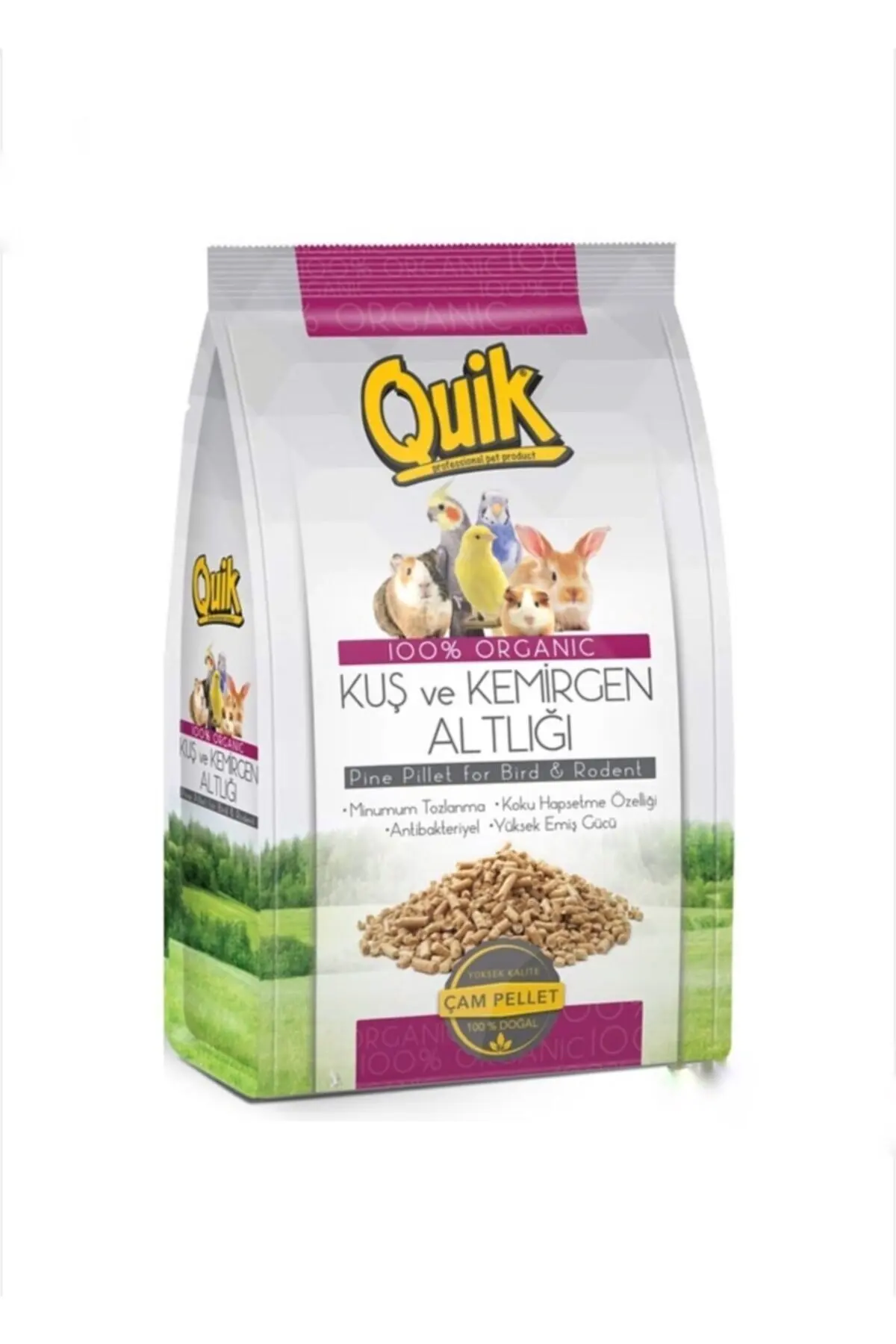 Rodent And Bird Litter 1 Kg Natural And Antibacterial Absorbs Odor For