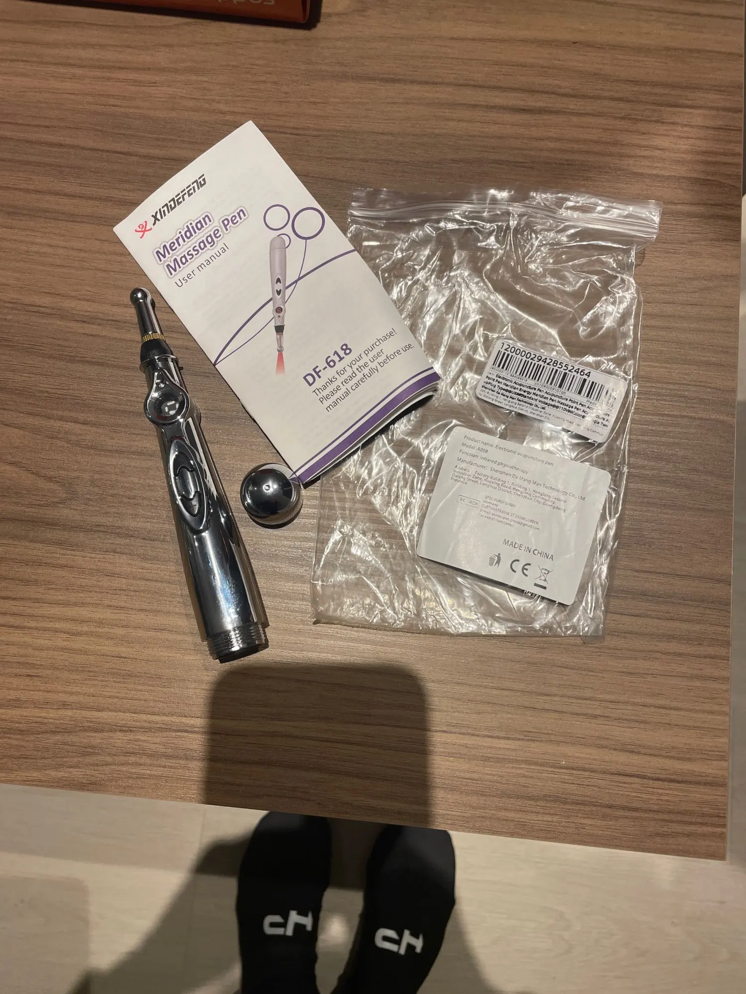 Elektrischer Akupunkturstift - Meridian Therapie für Schmerzlinderung und Massage photo review