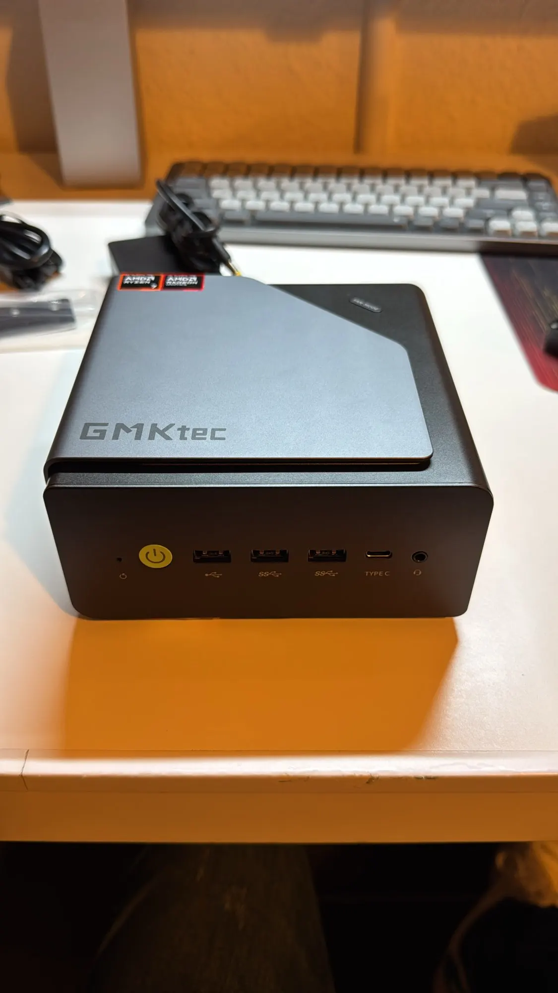 GMKtec K12 Mini PC AMD Ryzen7 H 255 (Upgraded 8745HS) Oculink Support DDR5 NO RAM NO ROM NO OS Desktop Computer Gaming PC WIFI6E photo review