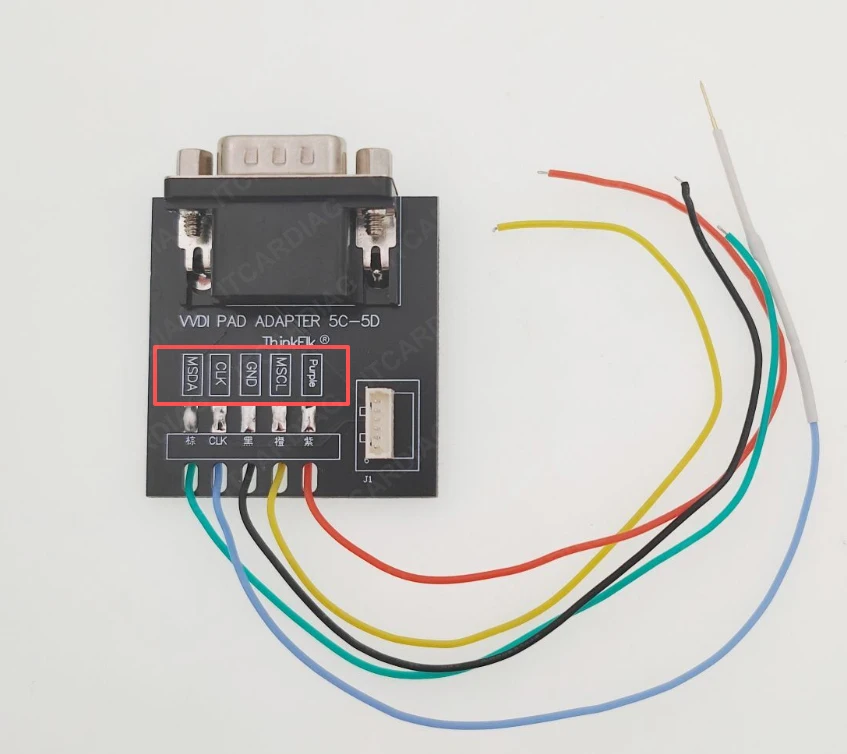 ThinkElk 5C 5D Adapter für Xhorse VVDI Key Tool Plus für VAG MQB49 5C 5D Schlüssel hinzufügen für VW für Audi Schlüsseldaten lesen 5C 5D Schlüssel hinzufügen – Detail 5