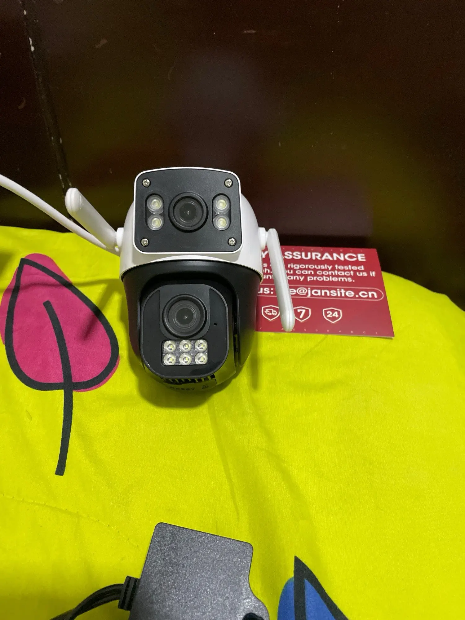 8MP 4G Sim Card Camera Dual Lens Dual Screen Wireless WiFi Outdoor Surveillance Human Detect Security Protection PTZ IP Cameras photo review