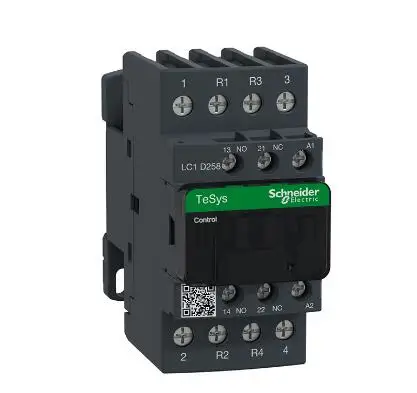 

Лифт LC1D258F7C LC1D258F7 TeSys Deca контактор-4P(2 NO + 2 NC) - AC-1 - = 440 В 4
