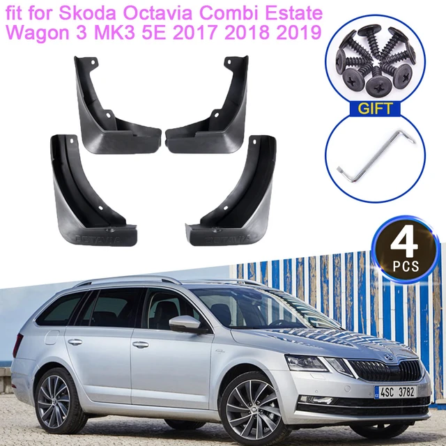 for Skoda Octavia Estate Wagon 3 MK3 5E 2017 2018 2019 Flaps Mudguards Splash Fender Guard Front Wheel Car Accessories - AliExpress