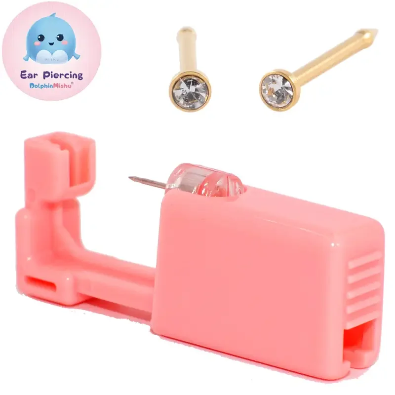 Disposable Self Nose Piercing Gun Self Nose Piercing Gun Kit Safety Kit Tool