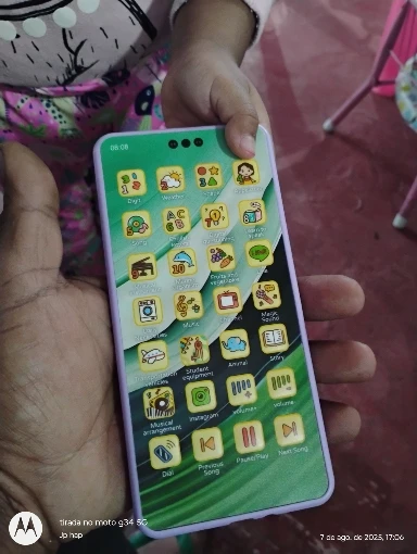 Toy Cell Phone Educational Mobile Model for Kids—Learning Fun photo review