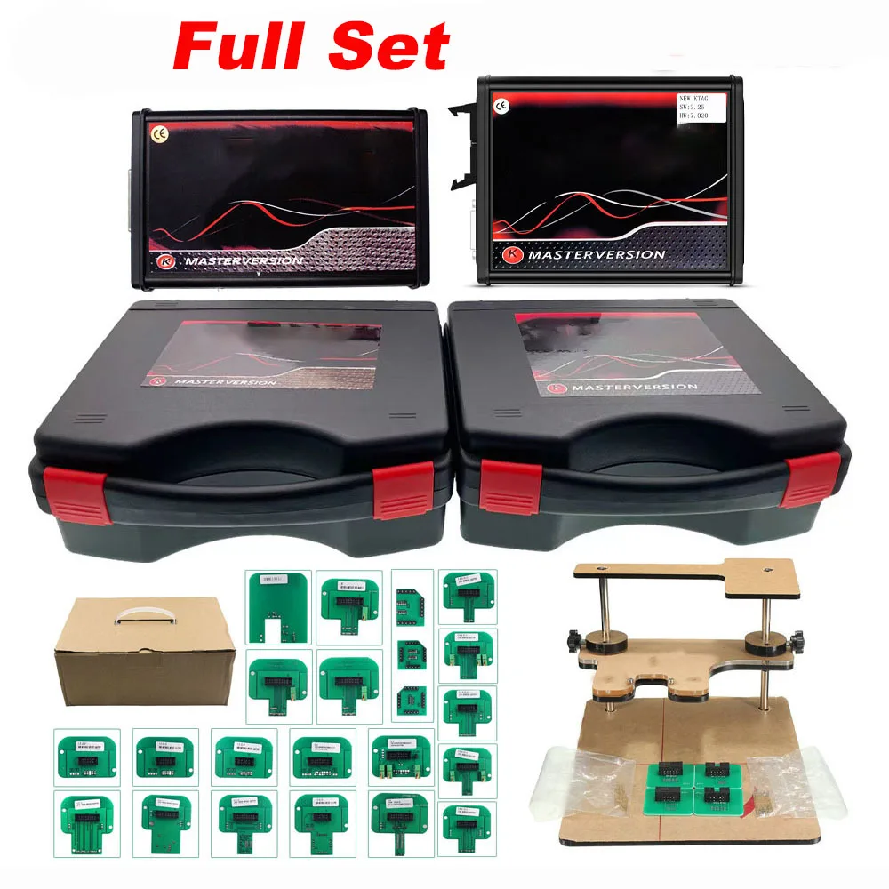 Full Set Online Master Kess V5.017 V2.53+KTAG 7.020 V2.70+LED BDM Fram –  VXDAS Official Store