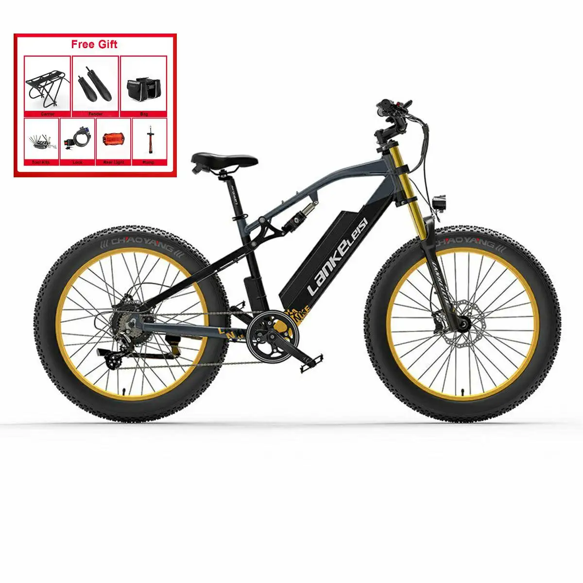 Lankeleisi Rv700 Explorer Mountain Bike Elettrica