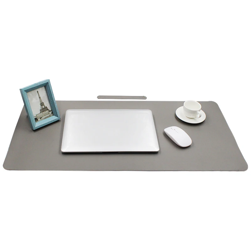 Leather mouse pad extra large office computer desk pad writing pad creative pu leather mouse pad