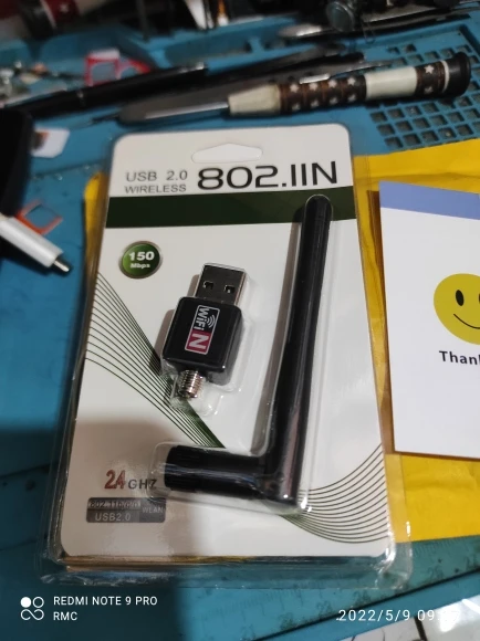 WiFi Wireless Network Card USB 2.0 150M 802.11 b/g/n LAN Adapter with rotatable Antenna for Laptop PC Mini Wi-fi Dongle photo review