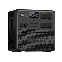 【US Plug】BLUETTI Solar Generator AC240, 1536Wh/2400W Solar Generator Emergency Power for Camping, Home Use, RV Life 1