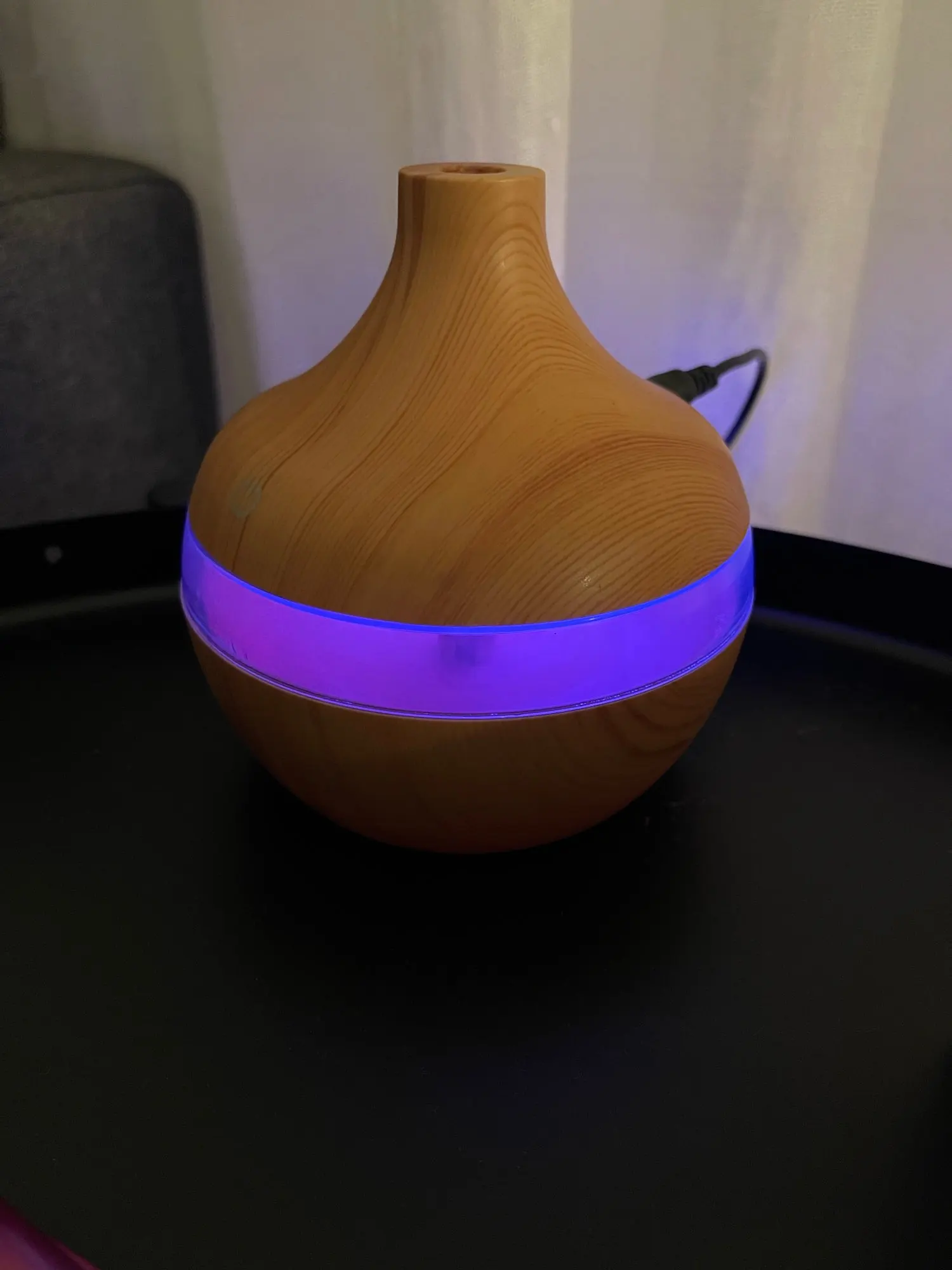 Wood Humidifier 300ML USB Air Humidifier photo review